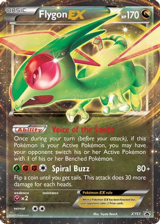 Flygon EX - XY61 - Promo - Holofoil