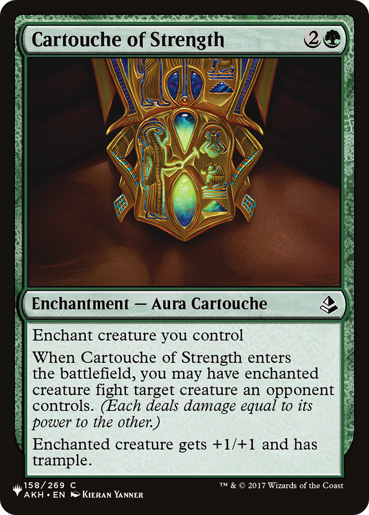 Cartouche of Strength [The List Reprints]