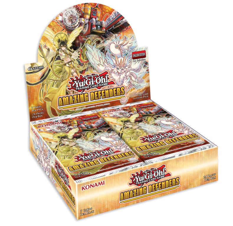 Yugioh - Amazing Defenders Booster Box 2 Cases - 1st Edition