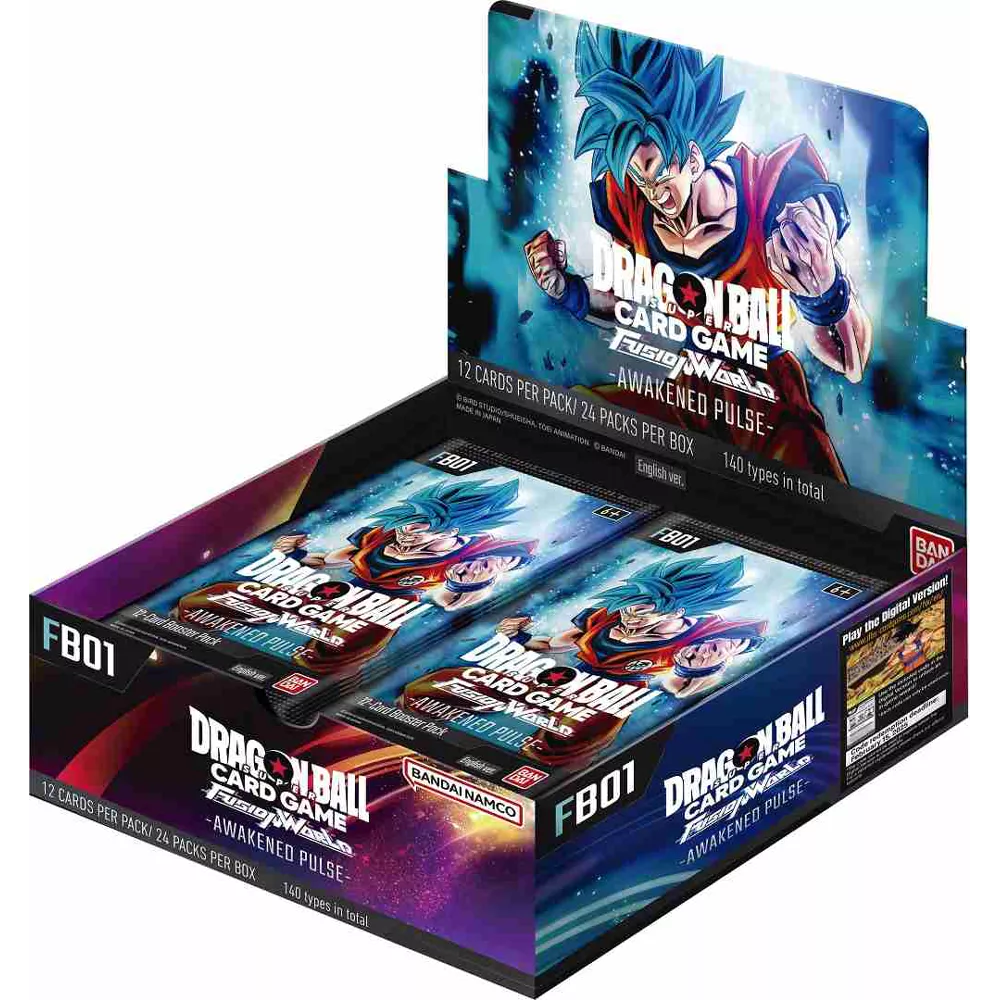 Dragon Ball Super - Fusion World Set 1: Awakened Pulse Booster Box (Restock Pre-Order)