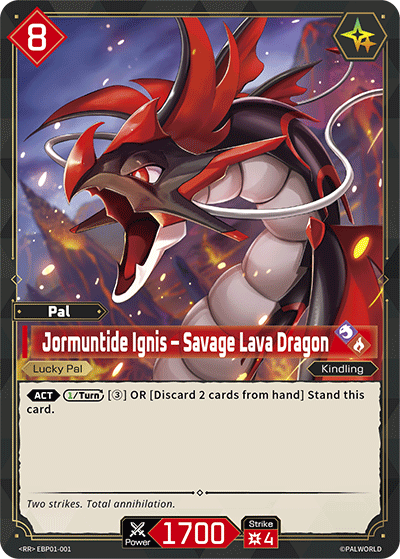 Jormuntide Ignis – Savage Lava Dragon - BP01-001 - RR