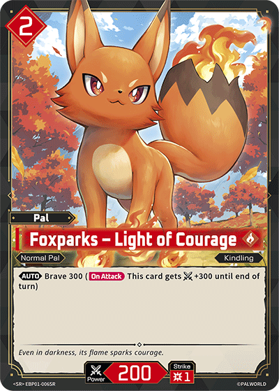 Foxparks – Light of Courage - BP01-006 - SR