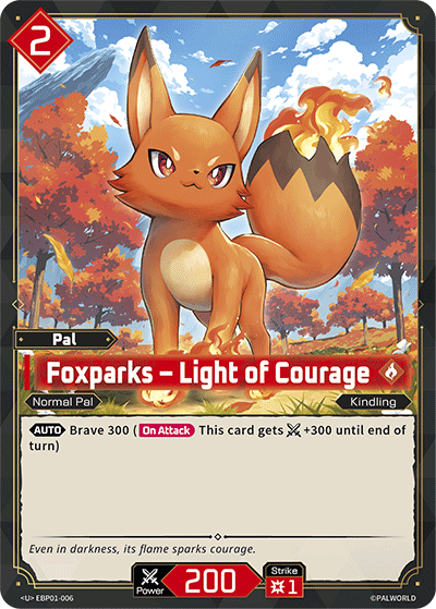 Foxparks – Light of Courage - BP01-006 - U