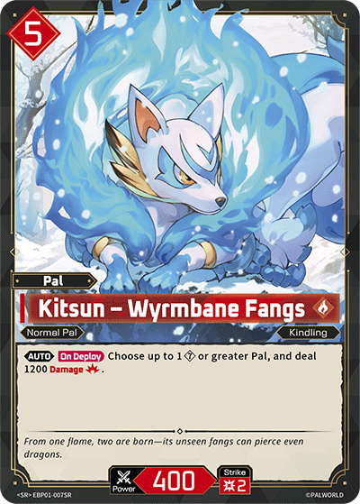 Kitsun – Wyrmbane Fangs - BP01-007 - SR