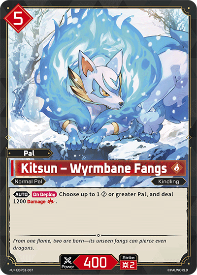 Kitsun – Wyrmbane Fangs - BP01-007 - U