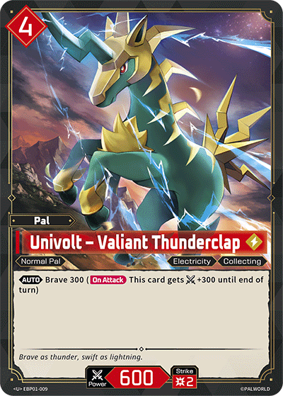 Univolt – Valiant Thunderclap - BP01-009 - U