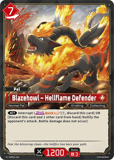 Blazehowl – Hellflame Defender - BP01-014 - C
