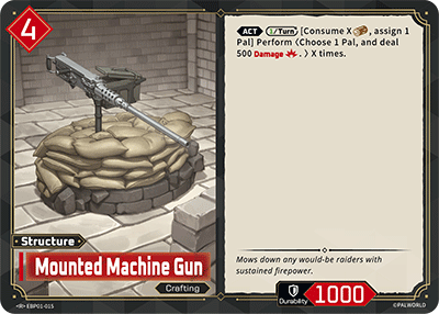 Mounted Machine Gun - BP01-015 - R