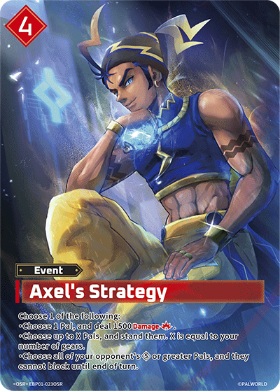 Axel's Strategy - BP01-023 - OSR