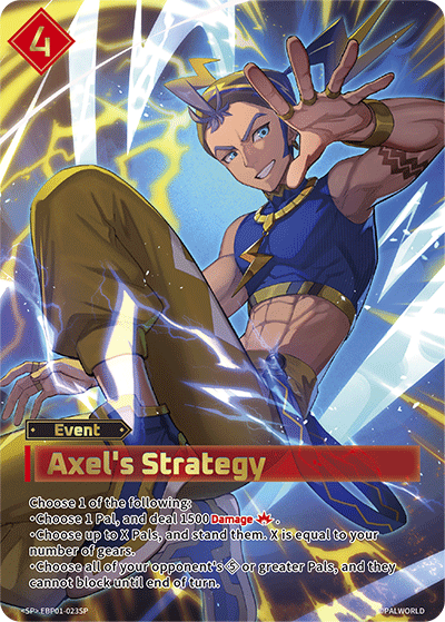 Axel's Strategy - BP01-023 - SP