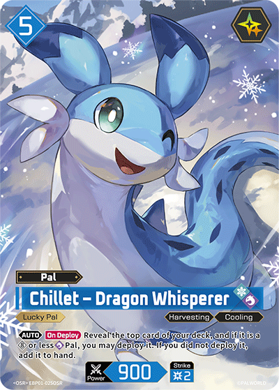 Chillet – Dragon Whisperer - BP01-025 - OSR