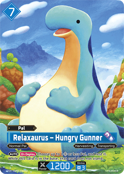 Relaxaurus – Hungry Gunner - BP01-026 - OSR