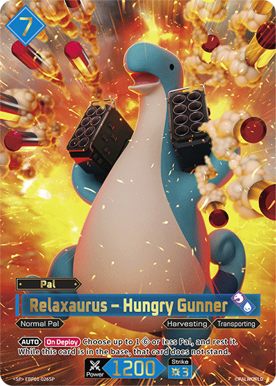 Relaxaurus – Hungry Gunner - BP01-026 - SP