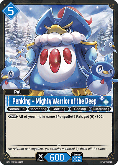 Penking – Mighty Warrior of the Deep - BP01-031 - SR