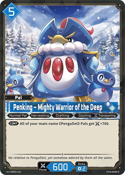 Penking – Mighty Warrior of the Deep - BP01-031 - U