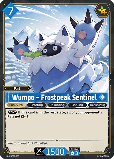 Wumpo – Frostpeak Sentinel - BP01-033 - U