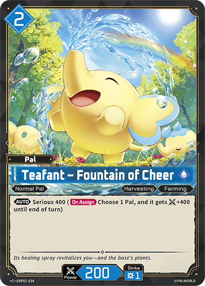 Teafant – Fountain of Cheer - BP01-034 - C