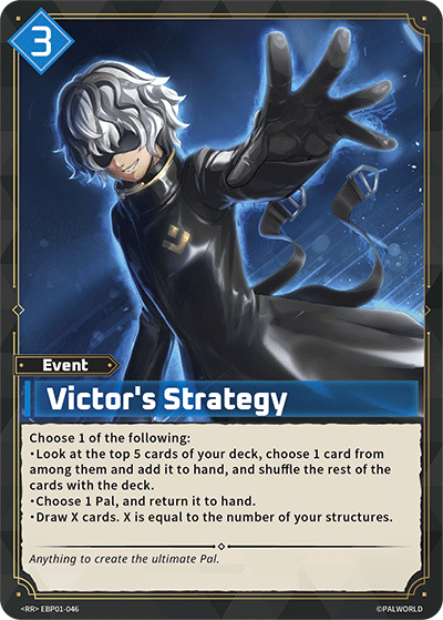 Victor's Strategy - BP01-046 - RR