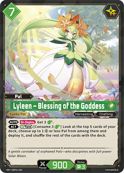 Lyleen – Blessing of the Goddess - BP01-049 - RR