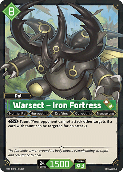 Warsect – Iron Fortress - BP01-054 - SR