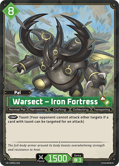 Warsect – Iron Fortress - BP01-054 - R