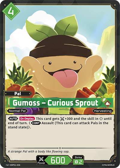 Gumoss – Curious Sprout - BP01-058 - U