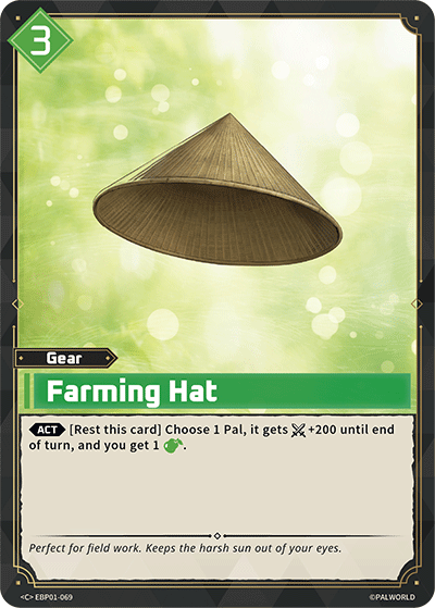 Farming Hat - BP01-069 - C
