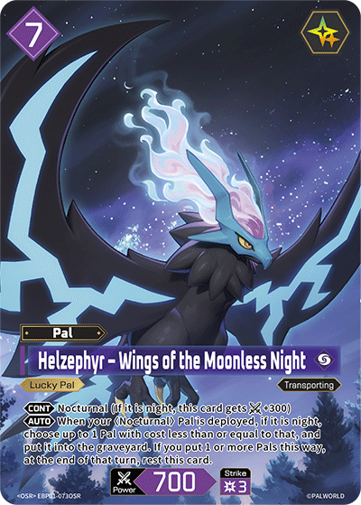 Helzephyr – Wings of the Moonless Night - BP01-073 - OSR