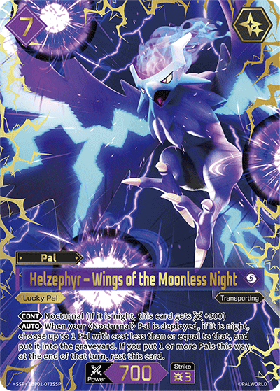 Helzephyr – Wings of the Moonless Night - BP01-073 - SSP