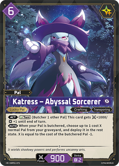 Katress – Abyssal Sorcerer - BP01-075 - R