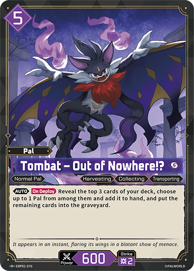 Tombat – Out of Nowhere!? - BP01-076 - R