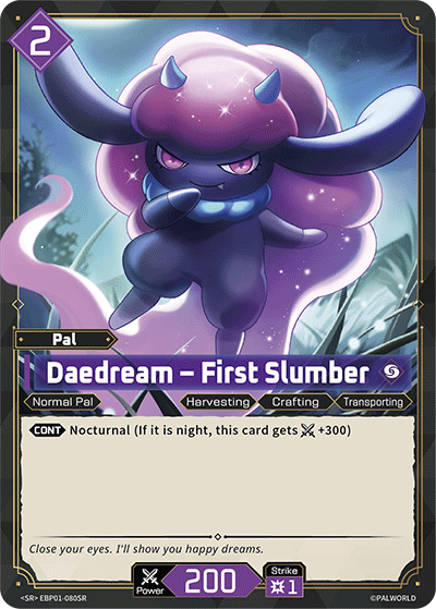 Daedream – First Slumber - BP01-080 - SR