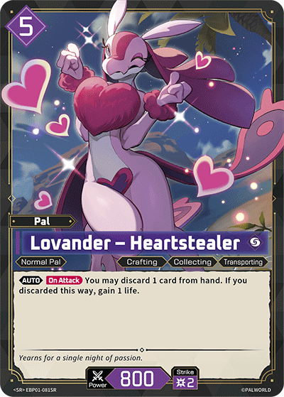 Lovander – Heartstealer - BP01-081 - SR