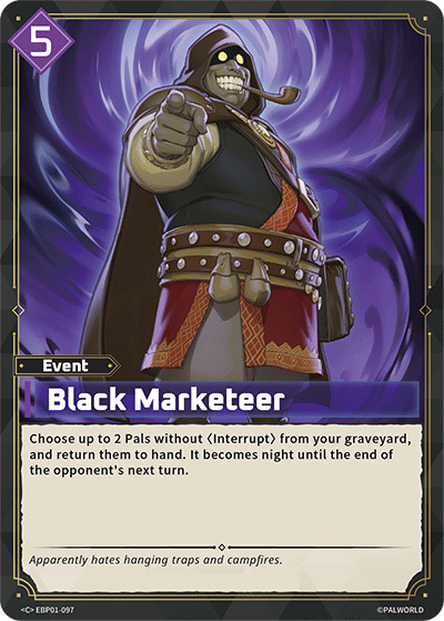 Black Marketeer - BP01-097 - C
