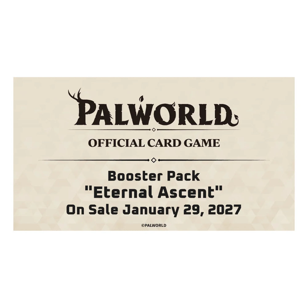 Palworld Card Game - Eternal Ascent Booster Box (Pre Order)