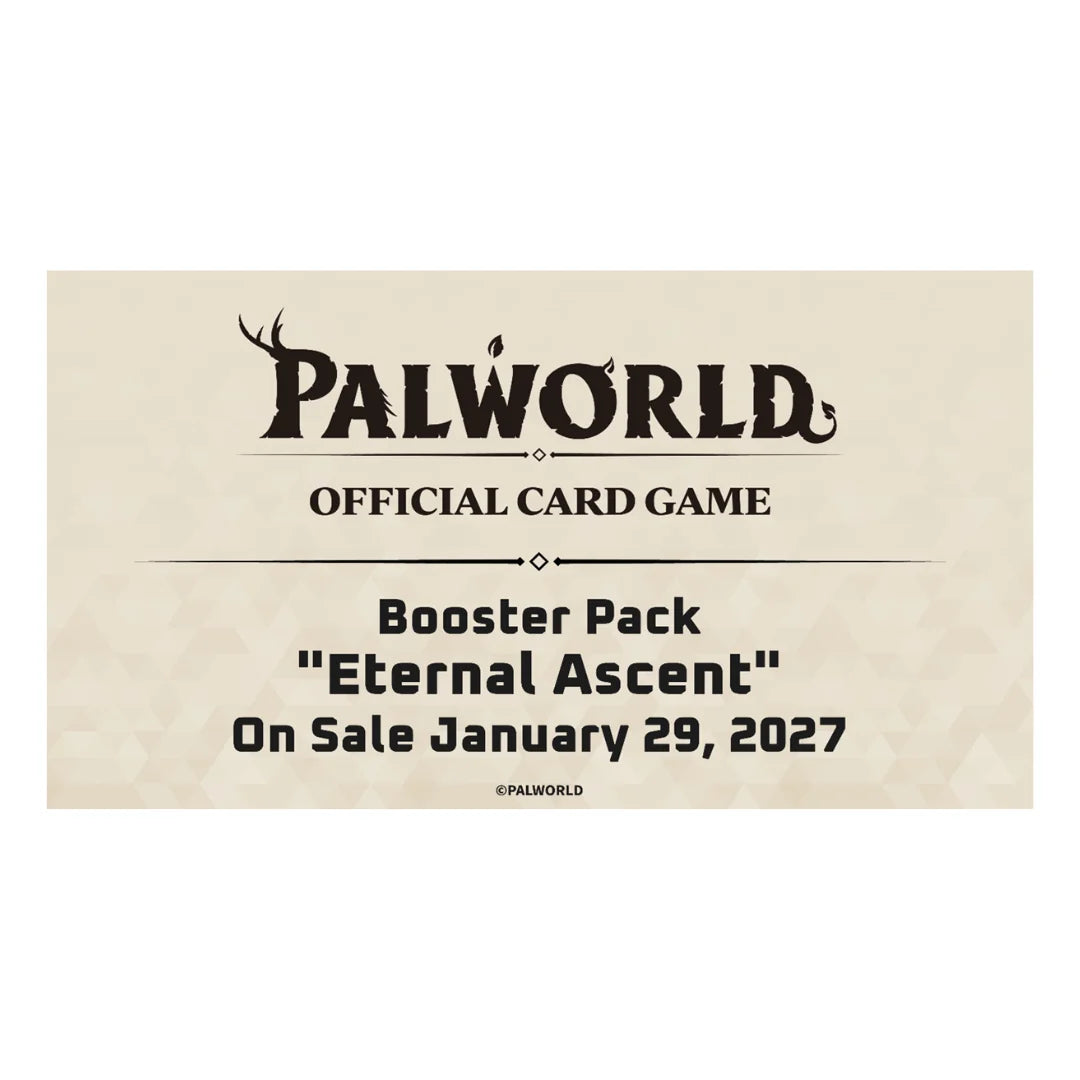 Palworld Card Game - Eternal Ascent Booster Box (Pre Order)