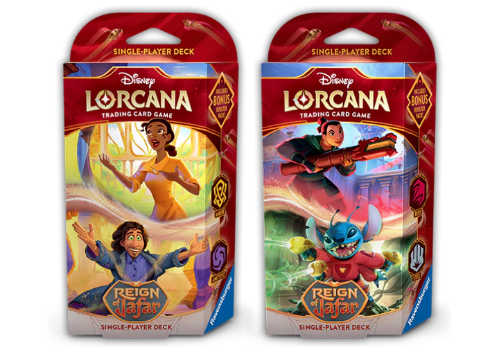 Disney Lorcana: Reign of Jafar - Starter Decks - Bundle of 2