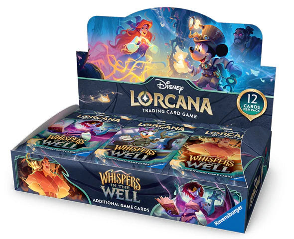 Disney Lorcana: Whispers in the Well - Booster Box (Pre-Order)