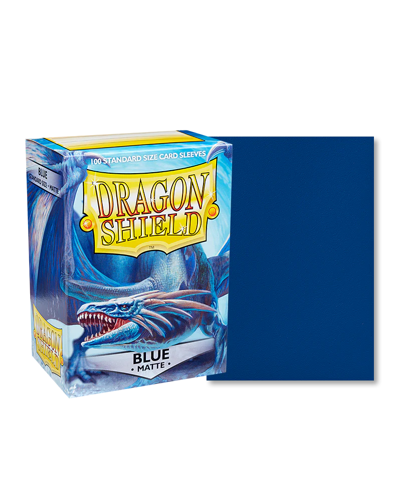 Dragon Shield - 100ct Standard Size - Blue Matte