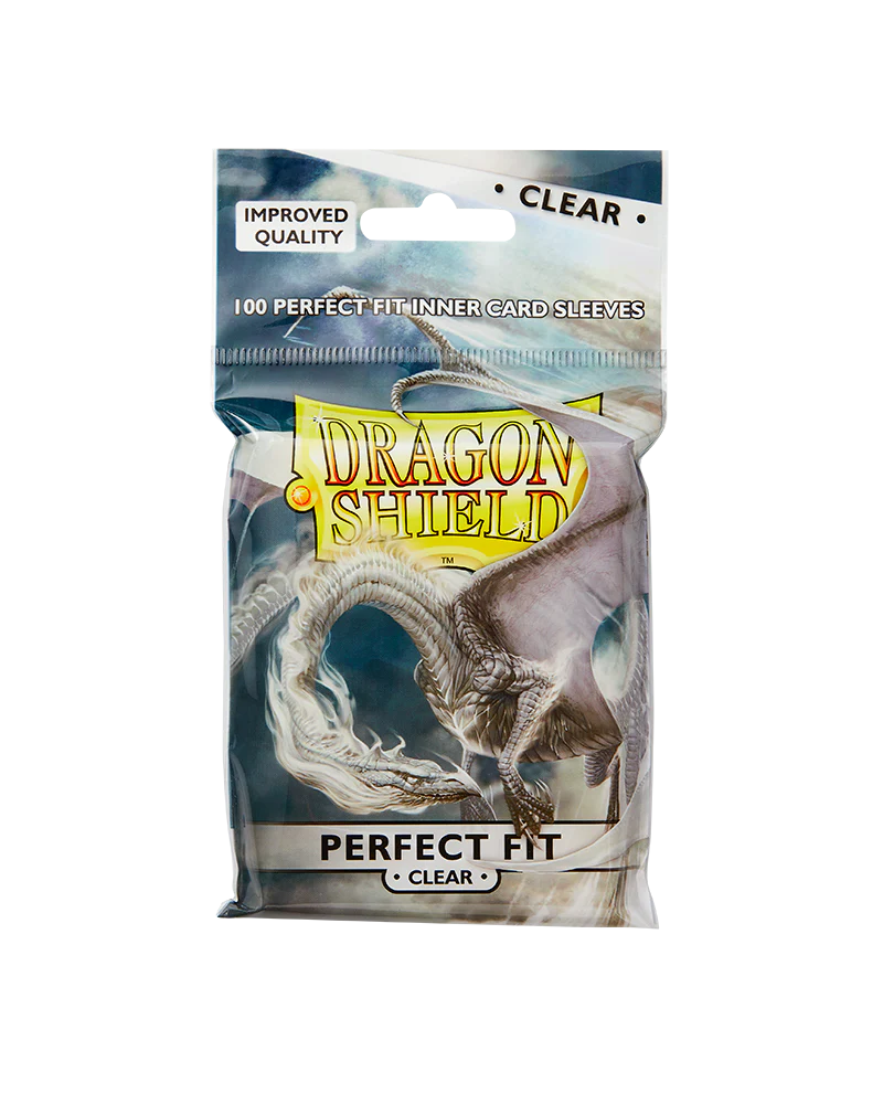 Dragon Shield - 100ct Standard Size - Perfect Fit - Clear