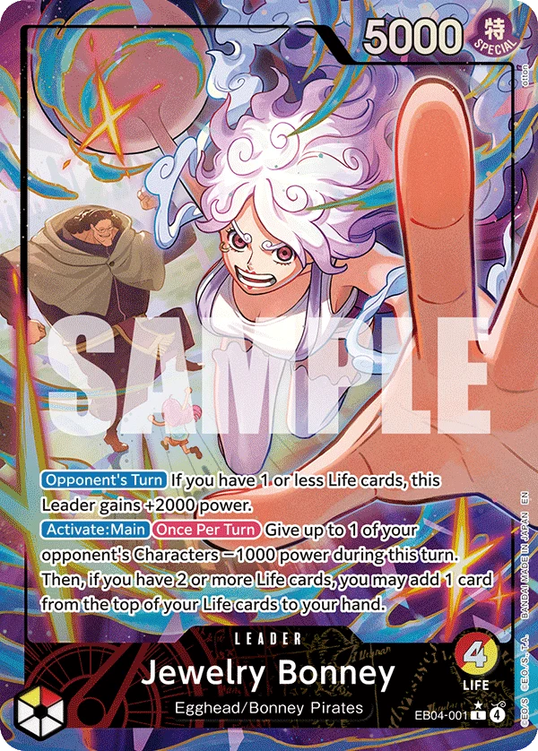 Jewelry Bonney (EB04-001) (Alternate Art) - EB04-001 - Leader