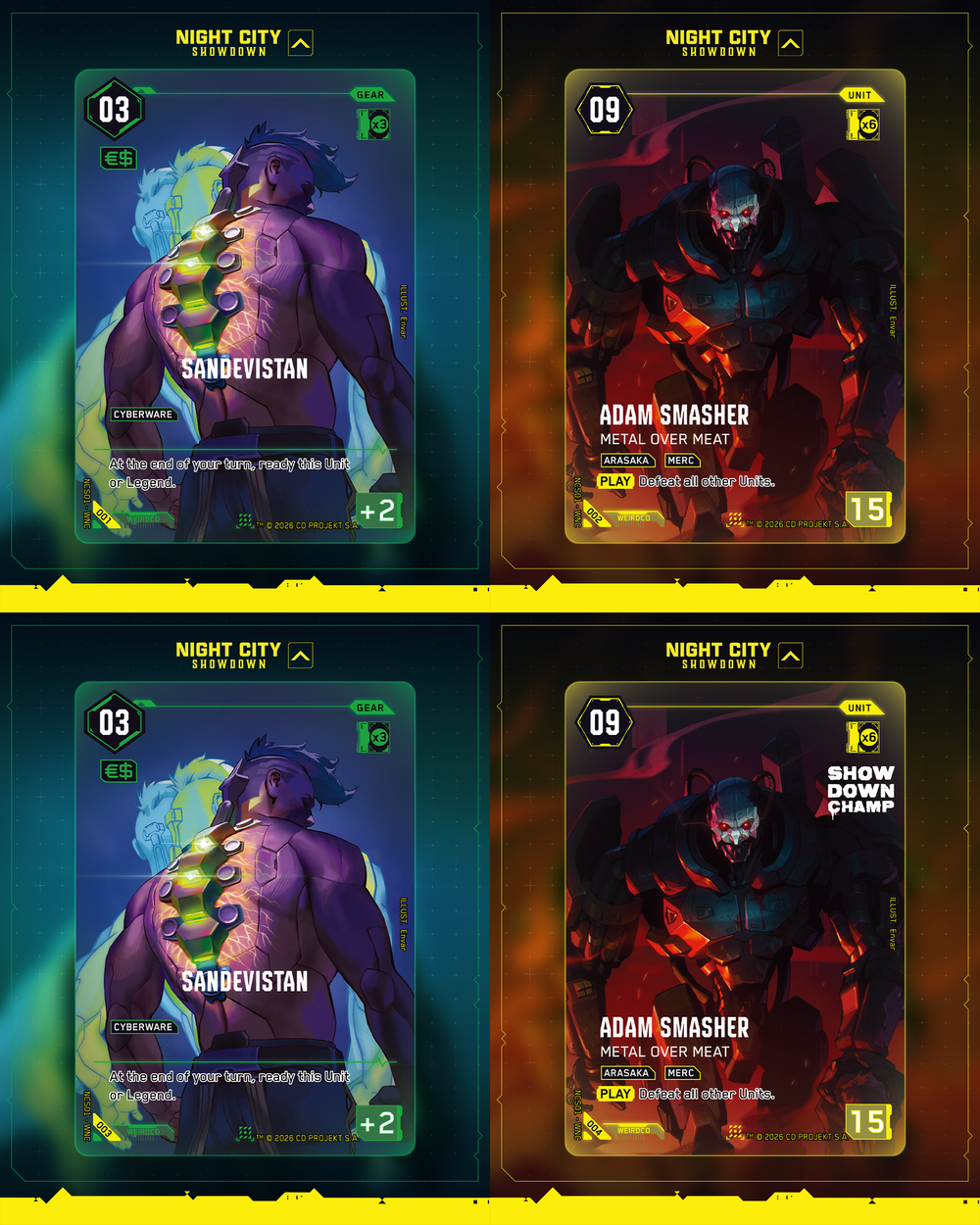 Cyberpunk TCG - Night City Showdown - November 15th 2026 - 1:00pm