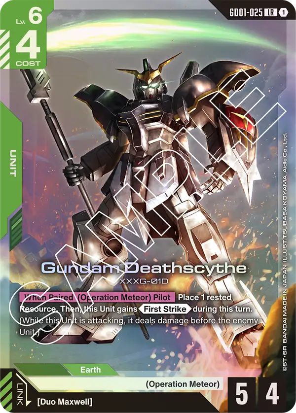 Gundam Deathscythe - GD01-025 - LR