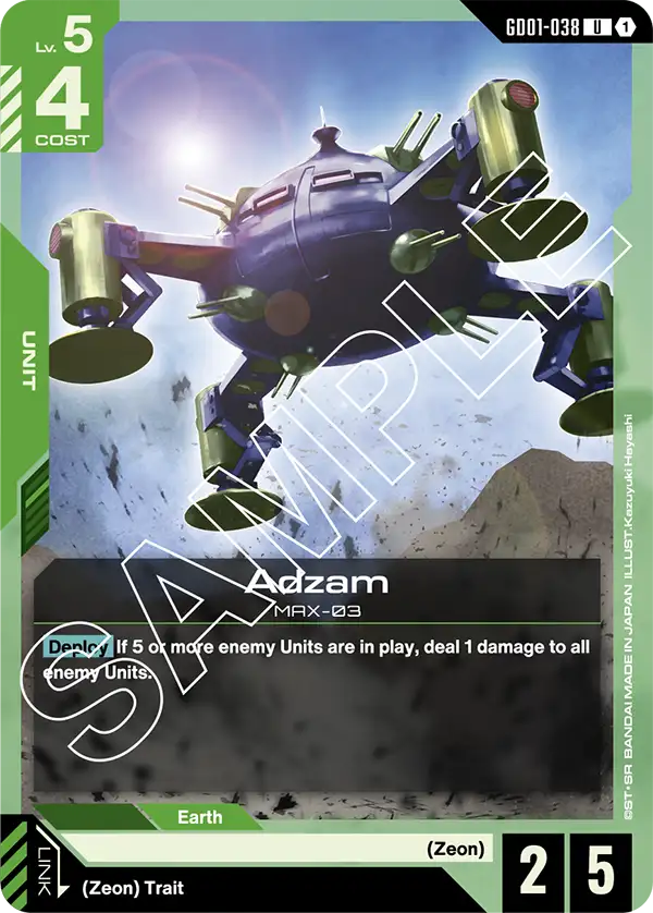 Adzam - GD01-038 - U