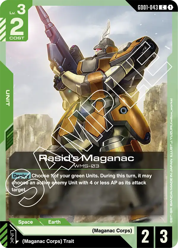Rasid's Maganac - GD01-043 - C