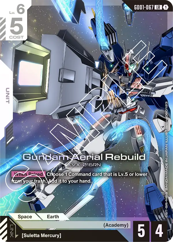 Gundam Aerial Rebuild - GD01-067 - LR