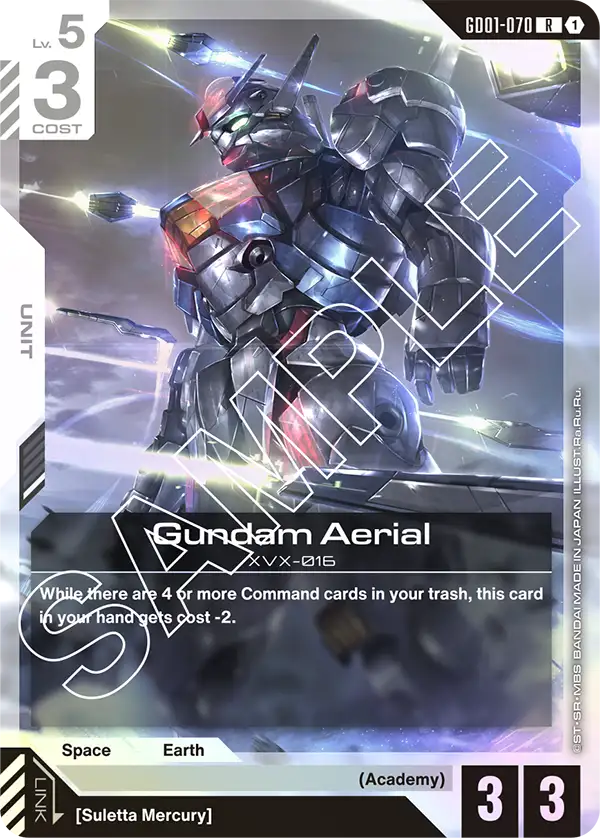 Gundam Aerial - GD01-070 - R