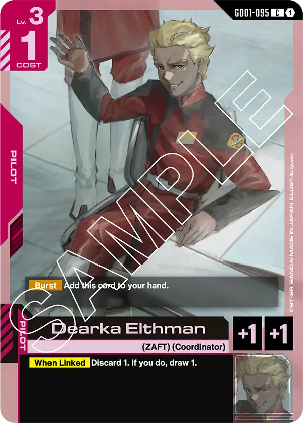 Dearka Elthman - GD01-095 - C