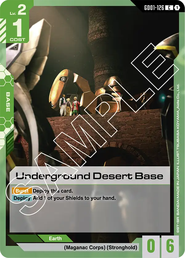 Underground Desert Base - GD01-126 - C