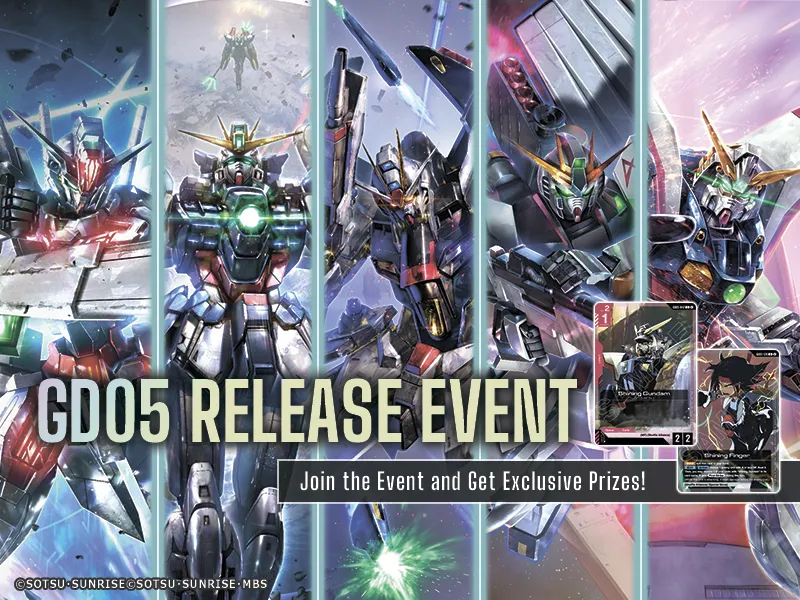 Gundam Card Game - GD05 Release Event - July 2026